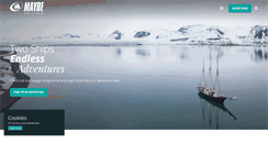 Desktop Screenshot of maybe-sailing.com